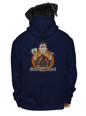 Games Bond cipzáras férfi pulóver Navy