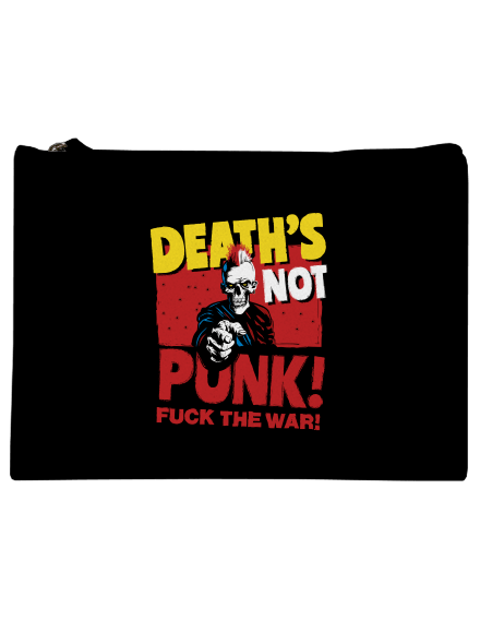 Death's not punk kis táska Black