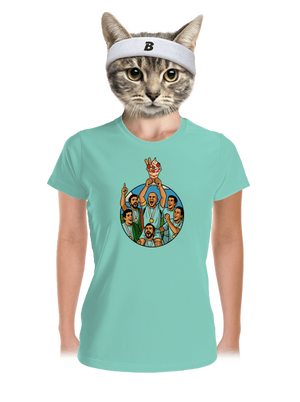 Kehely női sportpóló Mint Mal