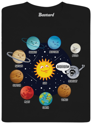 Mercury gyerek póló Black