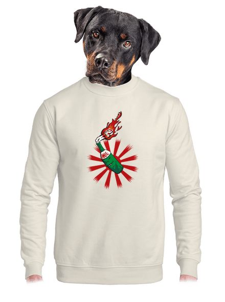 Kamikaze unisex crewneck Off White