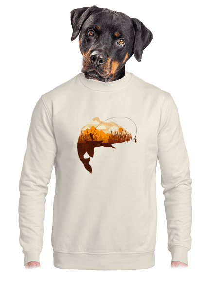 Halfogás unisex crewneck Off White