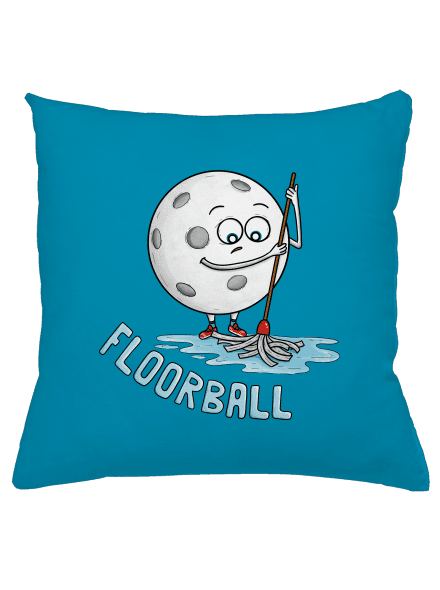 Floorball párna Blue Turquoise