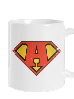 Szuperhős vagyok hagyományos bögre White