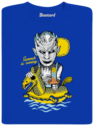 Summer is coming 2 férfi hosszú ujjú póló Royal Blue