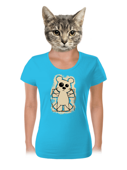 Da Vinci Teddy női póló Blue Atol