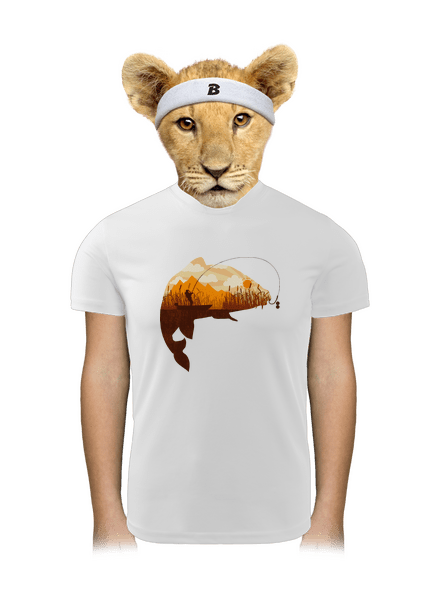 Halfogás gyerek sport póló White