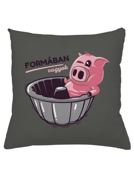 Formában párna Gray Pol