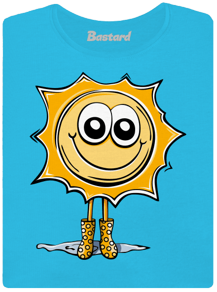 Szivárvány lesz női póló Blue Atol