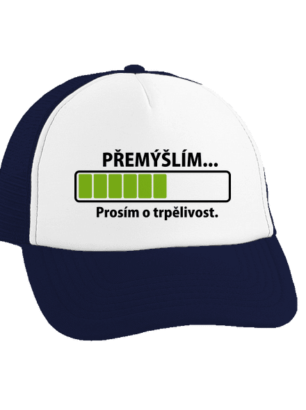 Gondolkodom teherautós sapka French Navy cap