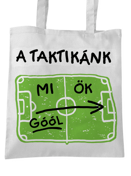 A futballtaktikánk táska White