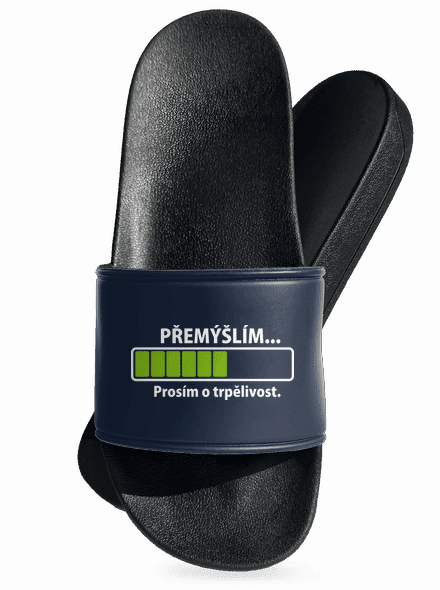 Gondolkodom papucs Navy