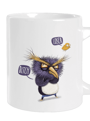 A pingvin nem repül nagy bögre White