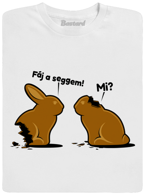 Fáj a seggem! gyerek póló White