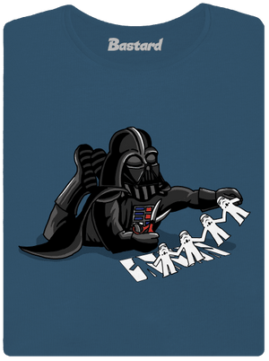 Trooper klónozás prémium női póló Petrol Blue