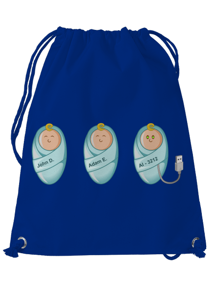 AI baby hátizsák Royal Blue Mal