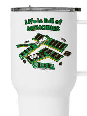 Memóriában tárolva termosz bögre White