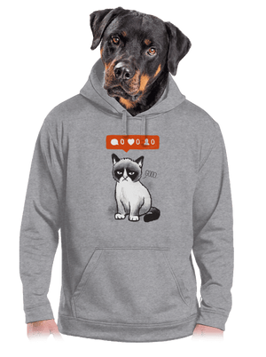 férfi kenguruzsebes pulóver