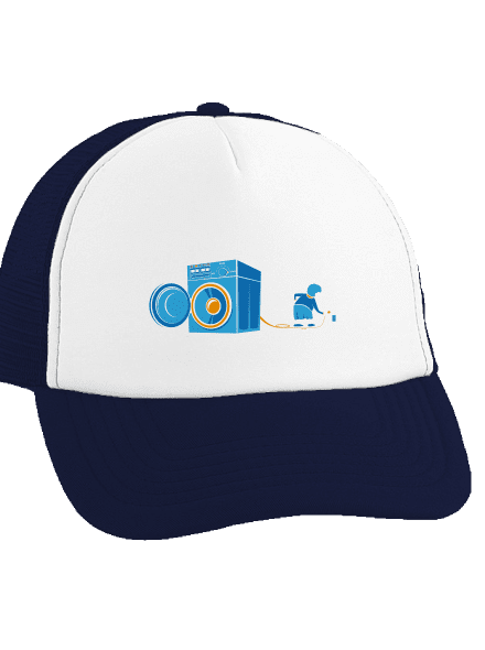 Mosógép teherautós sapka French Navy cap