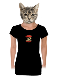 női póló elasztikus alsó szegéllyel