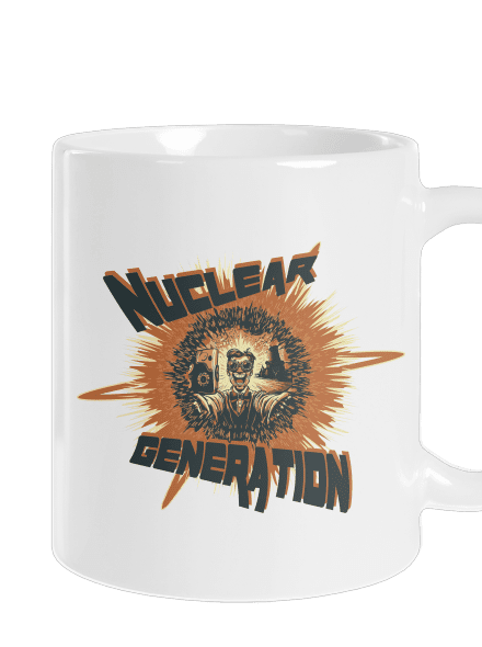 Nuclear generation 2 hagyományos bögre White