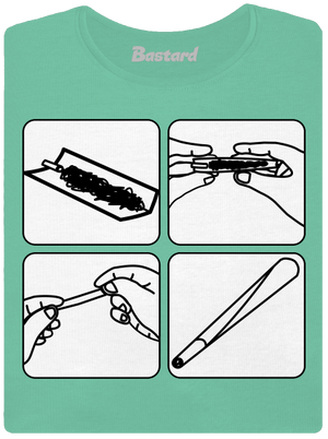 Joint prémium női póló Mint Mal