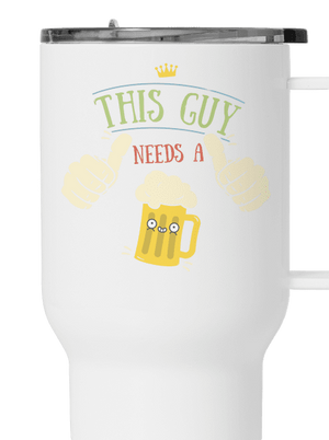 This guy needs a beer termosz bögre White