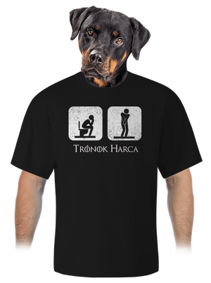 unisex túlméretezett póló