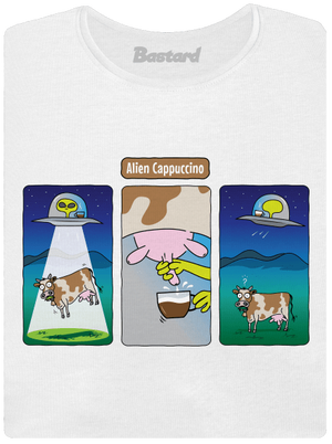 Alien Cappuccino női póló White