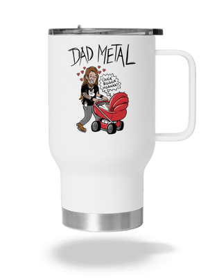 Dad metal termosz bögre White