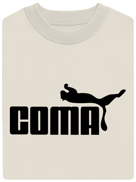 Coma unisex crewneck Off White