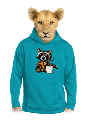 A galaxis őrzői gyerek kenguruzsebes pulóver Hawaiian Blue