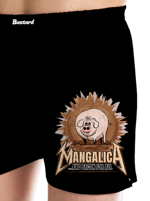 Mangalica férfi alsó nadrág Black