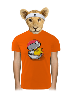 Pokémonnak annyi gyerek sport póló Neon Orange