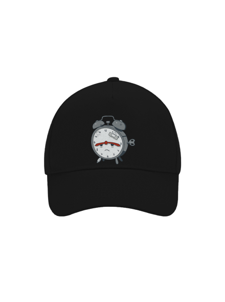 Ébresztőóra baseballsapka Black