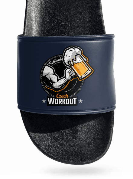 Czech workout papucs Navy