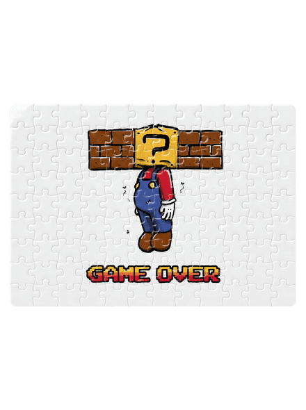 Game over kirakós White