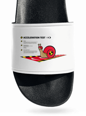 Snail test papucs White