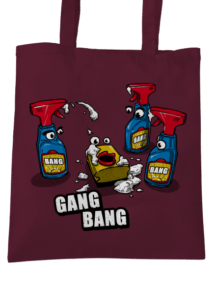 Gang bang táska Burgundy