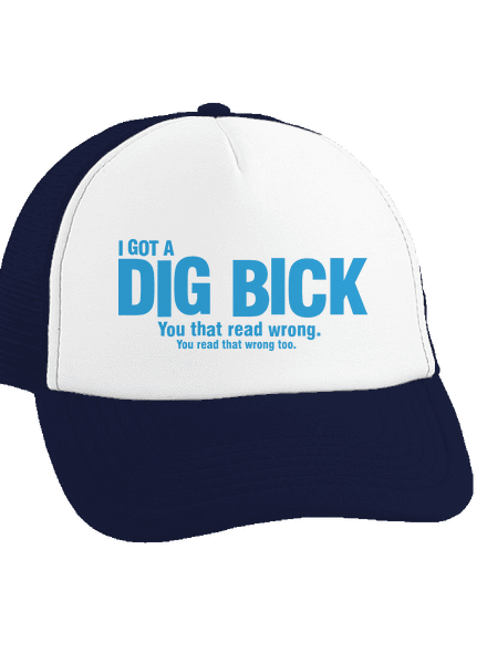 Dig bick teherautós sapka French Navy cap