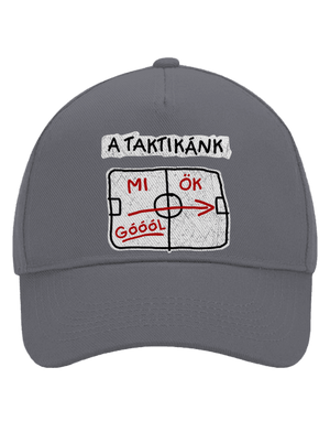 A taktikánk baseballsapka Graphite grey