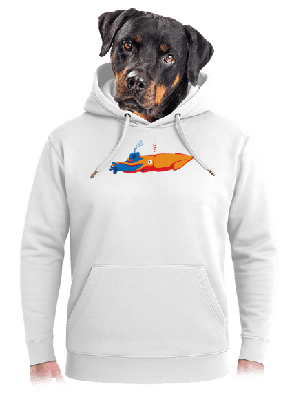 Polip unisex prémium pulóver Snowwhite