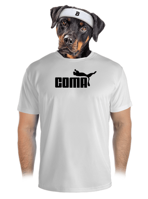 Coma férfi sportpóló White