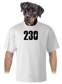 unisex túlméretezett póló