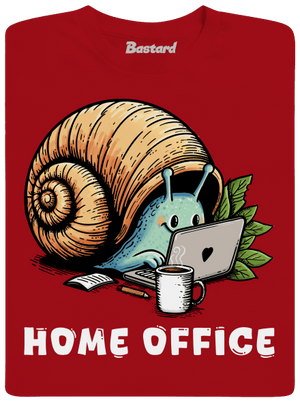 Sneka home office férfi póló Red