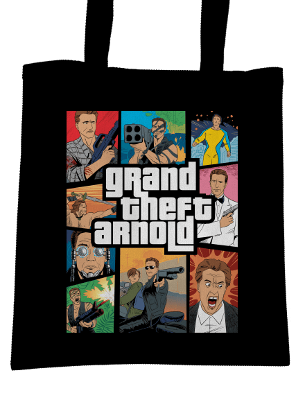 Grand Theft Arnold táska Black