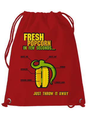 Popcorn grenade hátizsák Red Mal