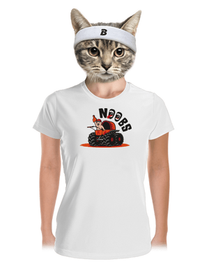 Monster stroller női sportpóló White