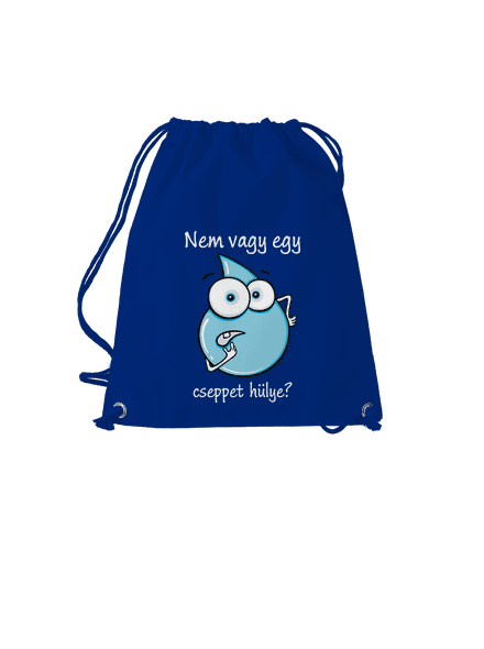 Nem vagy egy cseppet hülye? hátizsák Royal Blue Mal