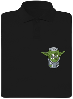 Mr. Szóda férfi pólóingek Black